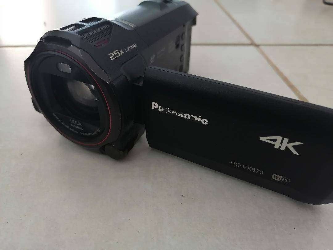 Panasonic HC-VX870K 4K Ultra HD Camcorder(Read ad)