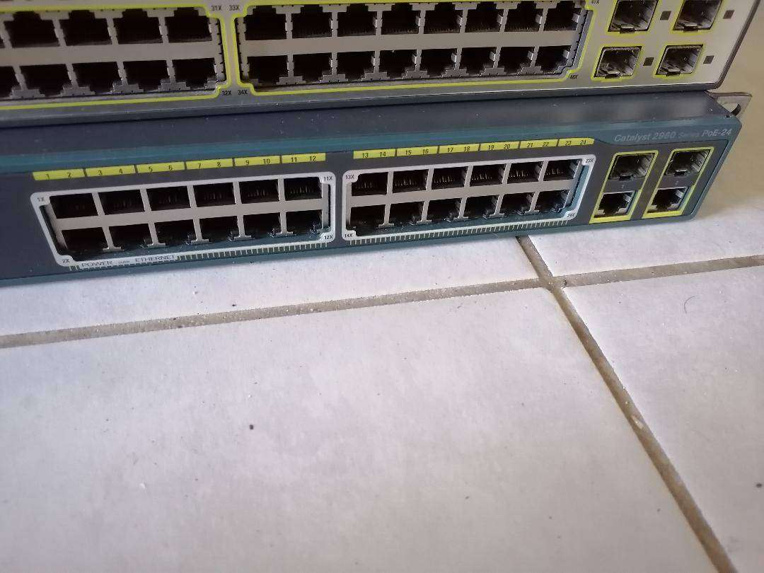 CISCO CATALYST 2960 SERIES POE 24+ CISCO CATALYST 3750 SERIES POE-48