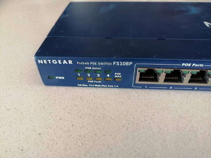 Netgear ProSafe 8-port Gigabit Desktop Switch Unmanaged GS108GE