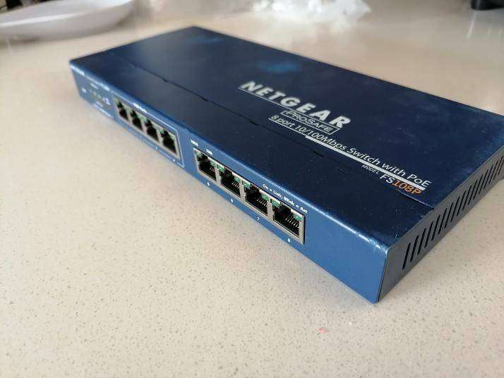 Netgear ProSafe 8-port Gigabit Desktop Switch Unmanaged GS108GE