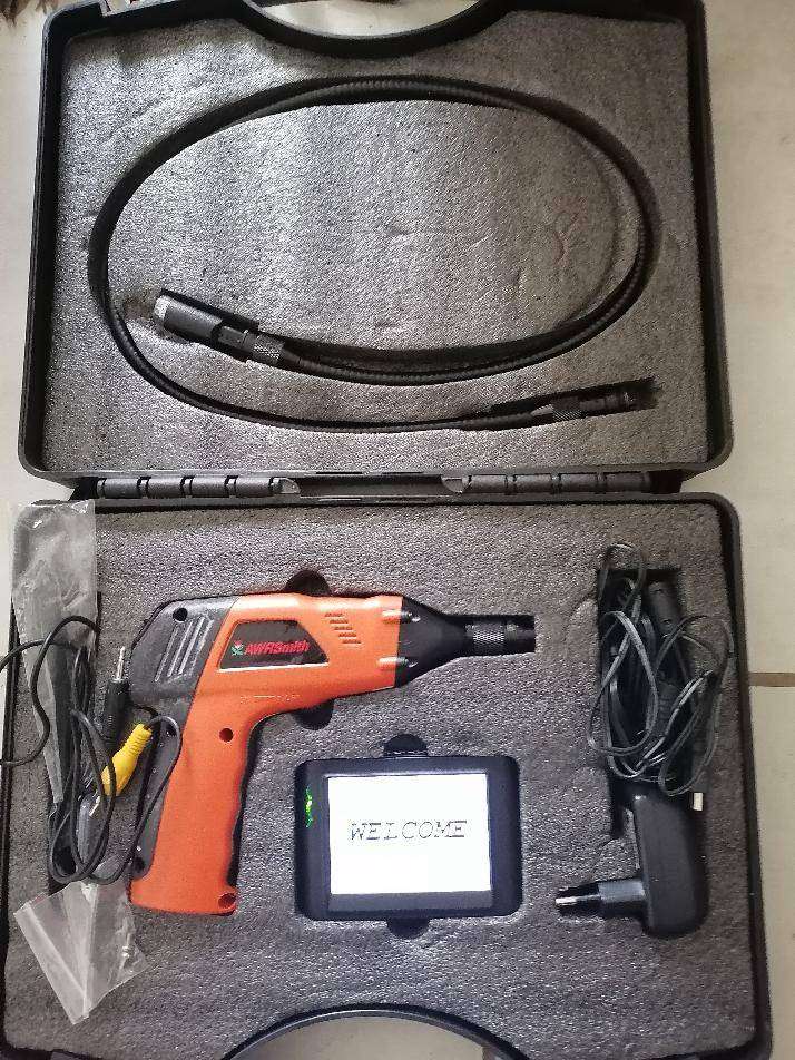 AWR SMITH WIRELESS COLOUR BORESCOPE IN BOX WITH ALL ATTACHMENTS