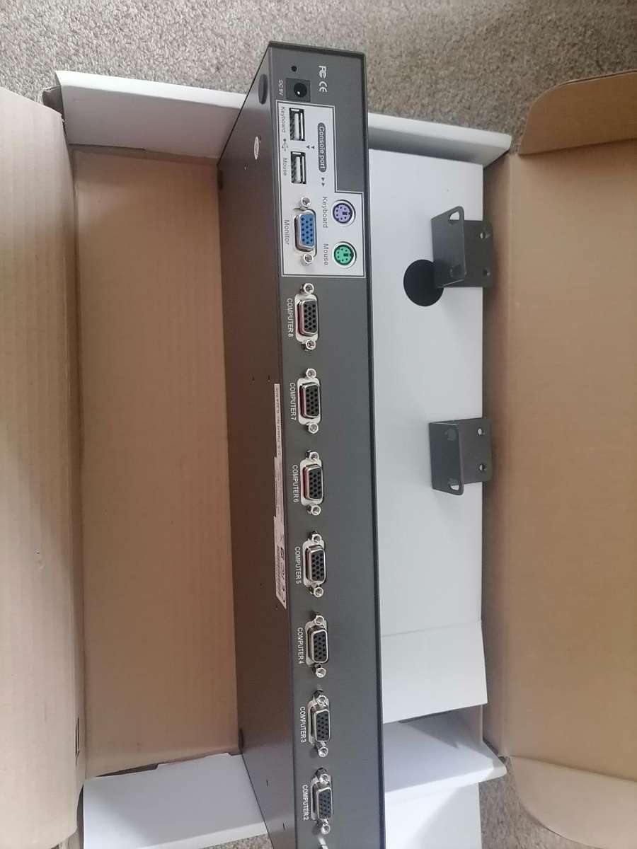 TRENDnet TK-803R 8-Port Rackmount KVM Switch