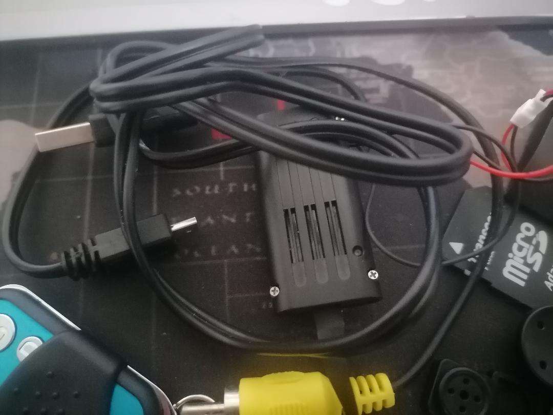 Button camera with audio - spy hidden FULL HD cam + remote control