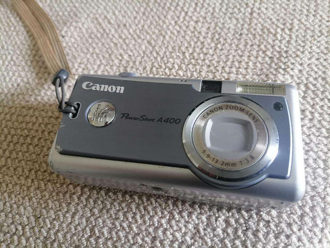 Lot of 2 x Canon cameras - one bid for both