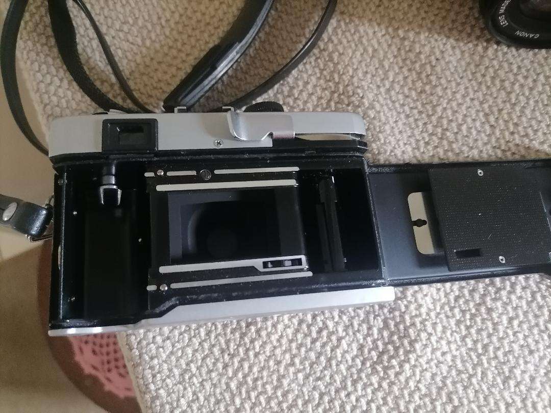 Vintage Canon AE-1 35mm SLR Camera with 50mm 1:1.8 Lens