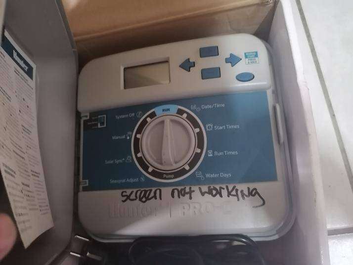 Hunter Pro P2C-401 4 Base Irrigation Controller + ZKT Eco Biometric Unit