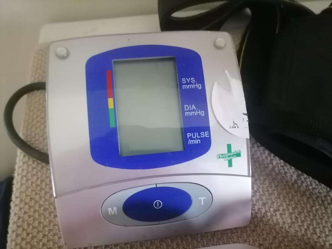 Electronics Lot: Cameras, Smart Watch, Blood Pressure Monitor