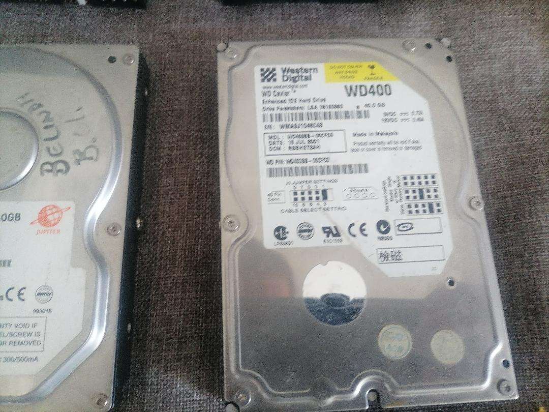 Lot of PC hard drives - one bid for all 4 drives