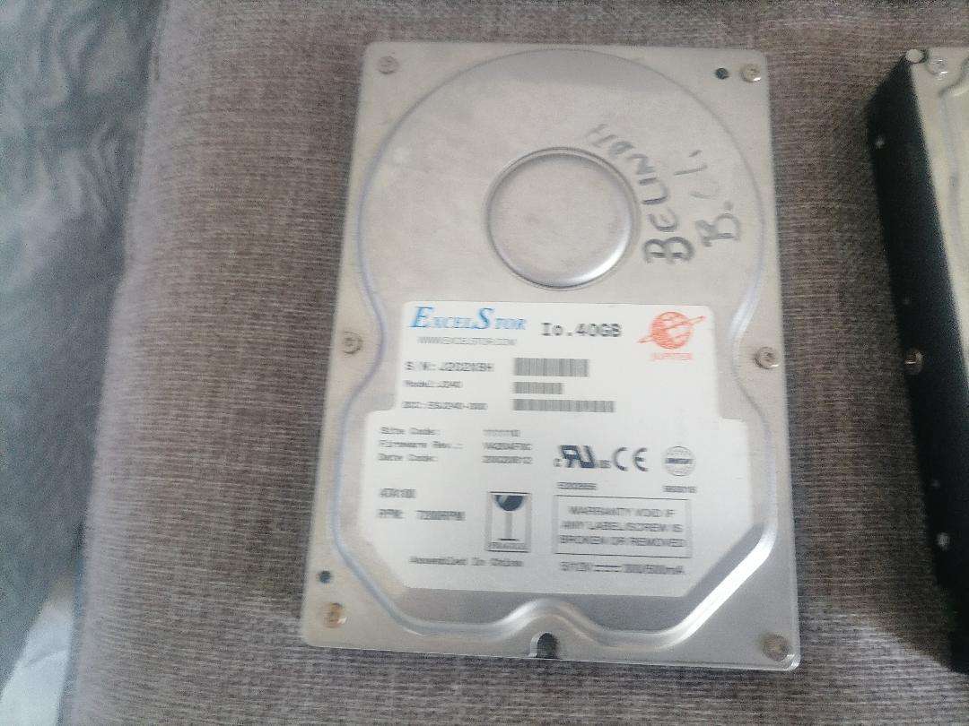 Lot of PC hard drives - one bid for all 4 drives