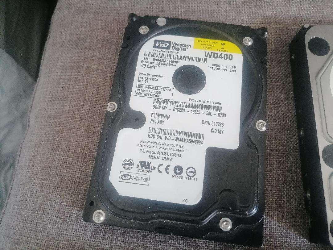 Lot of PC hard drives - one bid for all 4 drives