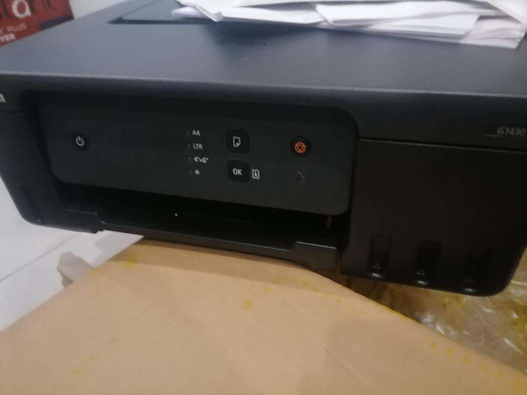 Canon Pixma G1430 InkTank Printer with Manuals, Disk, Cables, Full Ink Tanks