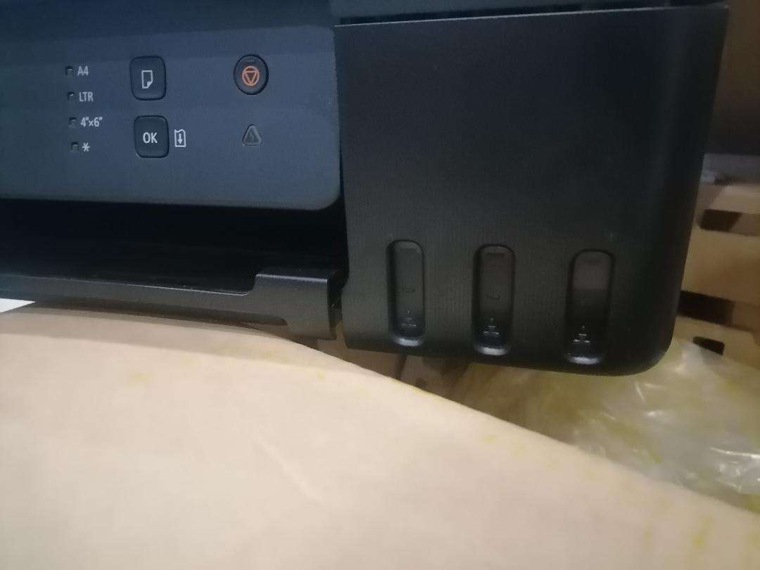 Canon Pixma G1430 InkTank Printer with Manuals, Disk, Cables, Full Ink Tanks