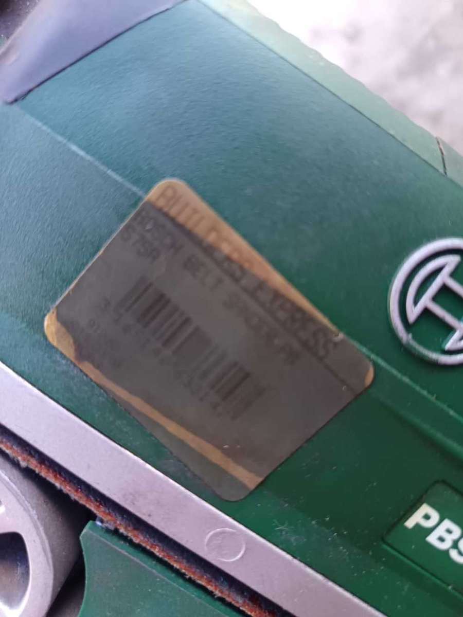 Bosch PBS 75a belt sander