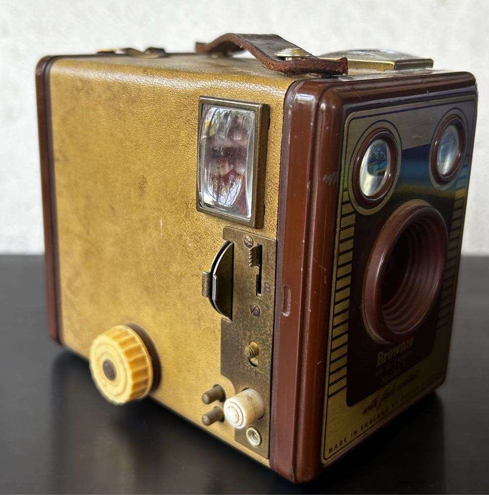 Kodak Brownie Six-20 Model F Box 620 Roll Film Box Camera Vintage Camera