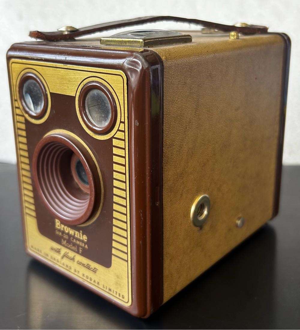 Kodak Brownie Six-20 Model F Box 620 Roll Film Box Camera Vintage Camera