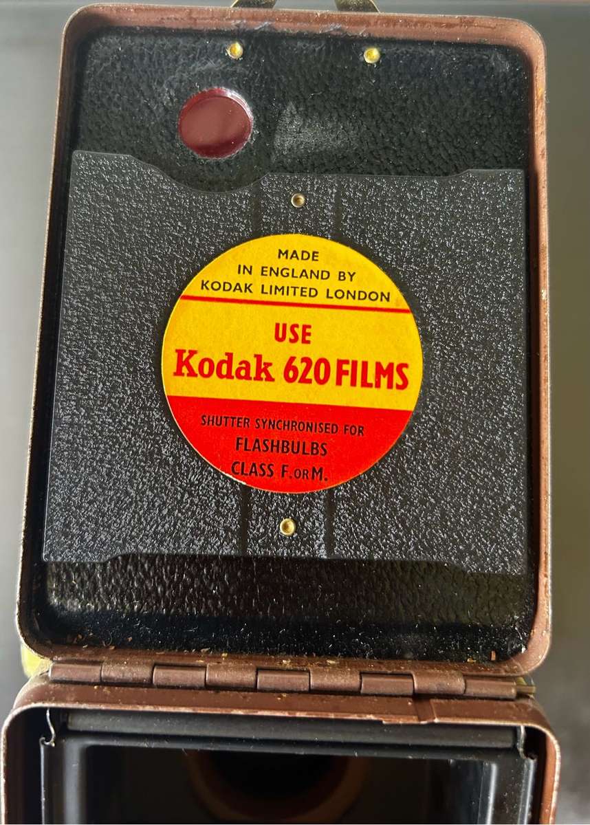 Kodak Brownie Six-20 Model F Box 620 Roll Film Box Camera Vintage Camera