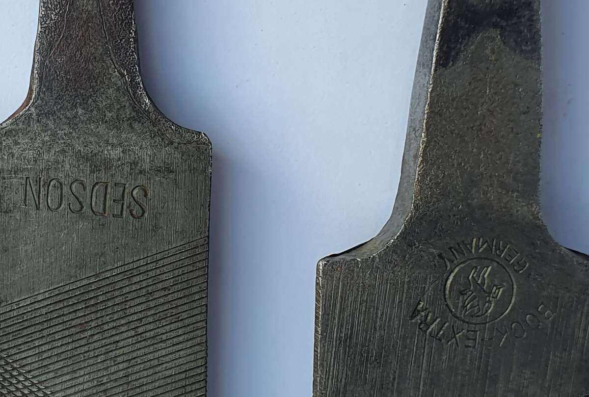 Trio of Half-Round Files In Good Used Condition