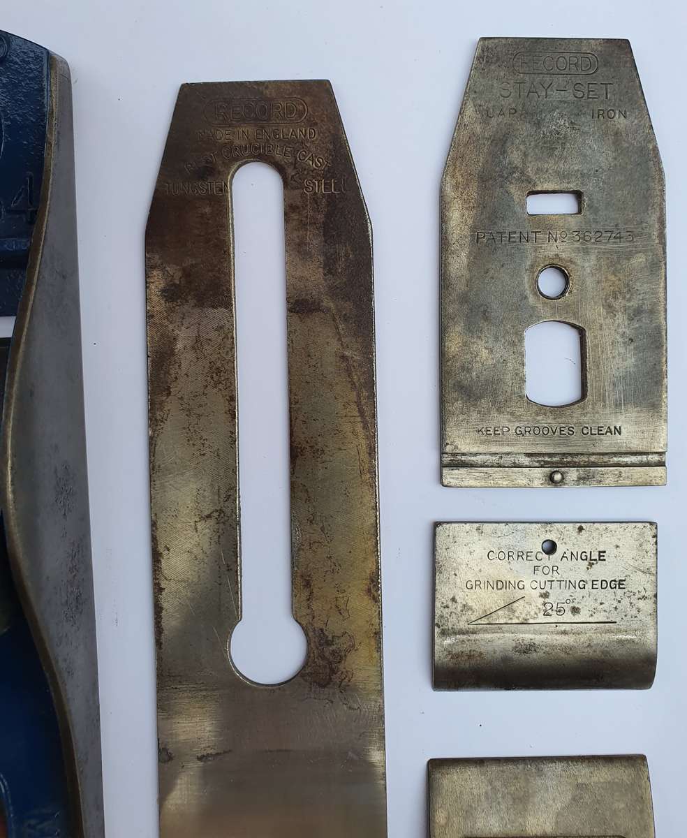 Vintage Record SS No. 4 Smoothing Plane  Made in England: Refurbished & Rare