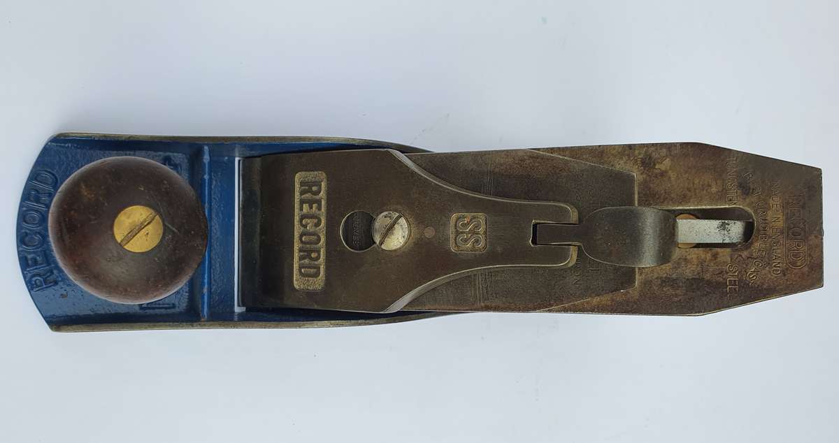 Vintage Record SS No. 4 Smoothing Plane  Made in England: Refurbished & Rare