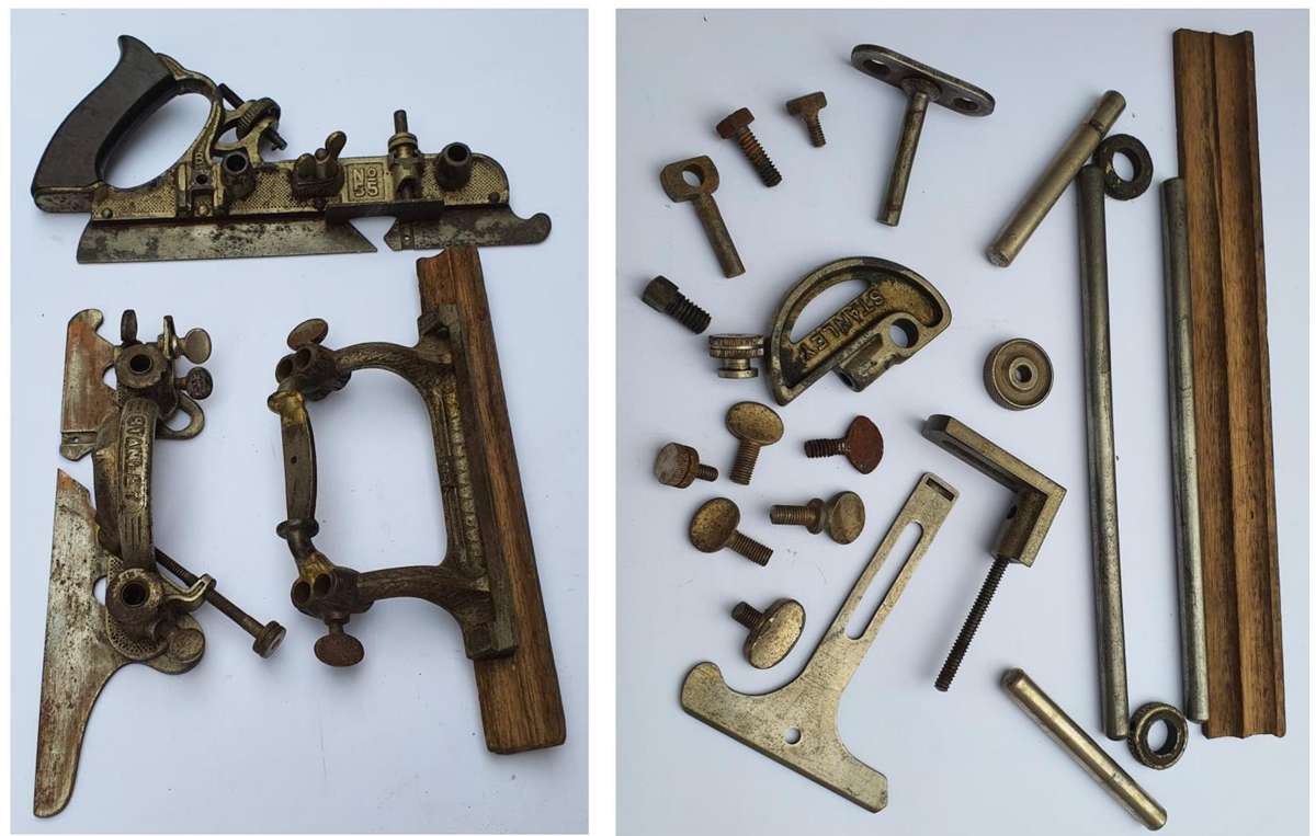 Vintage Stanley 55 Parts