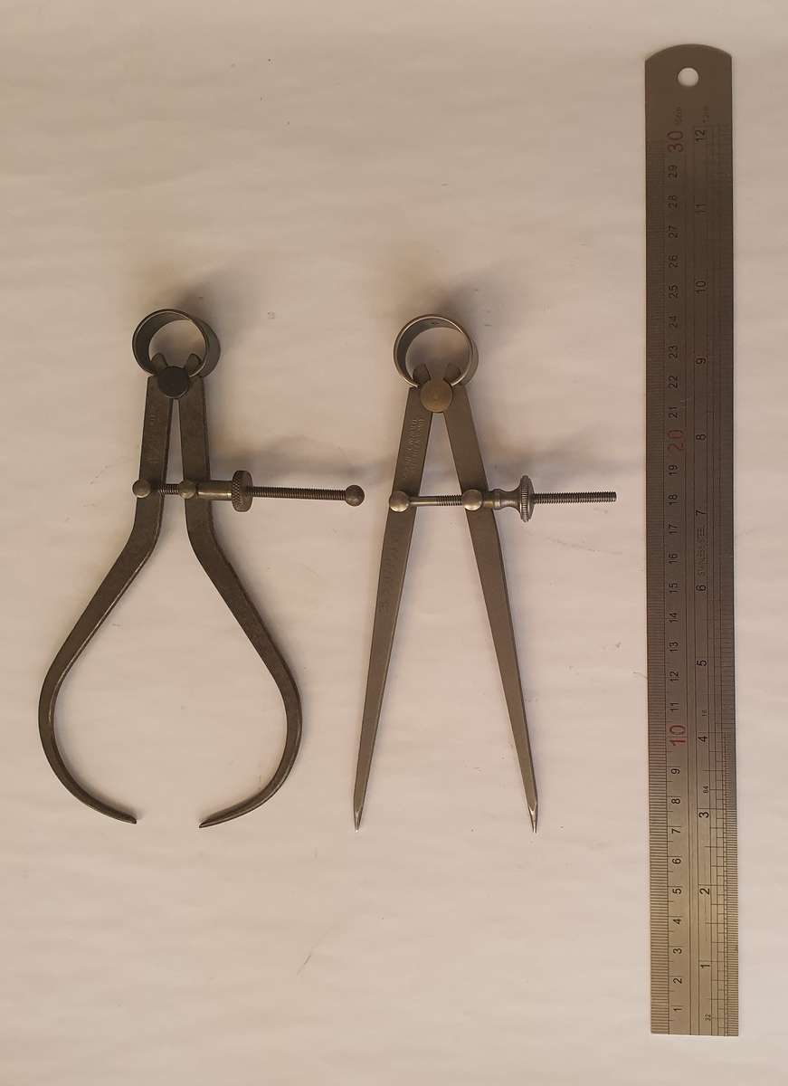 Vintage Divider & Calliper Set