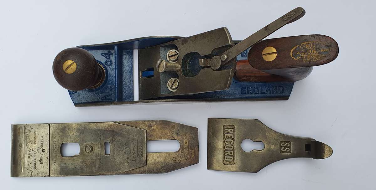 Vintage Record SS No. 4 Smoothing Plane  Made in England: Refurbished & Rare