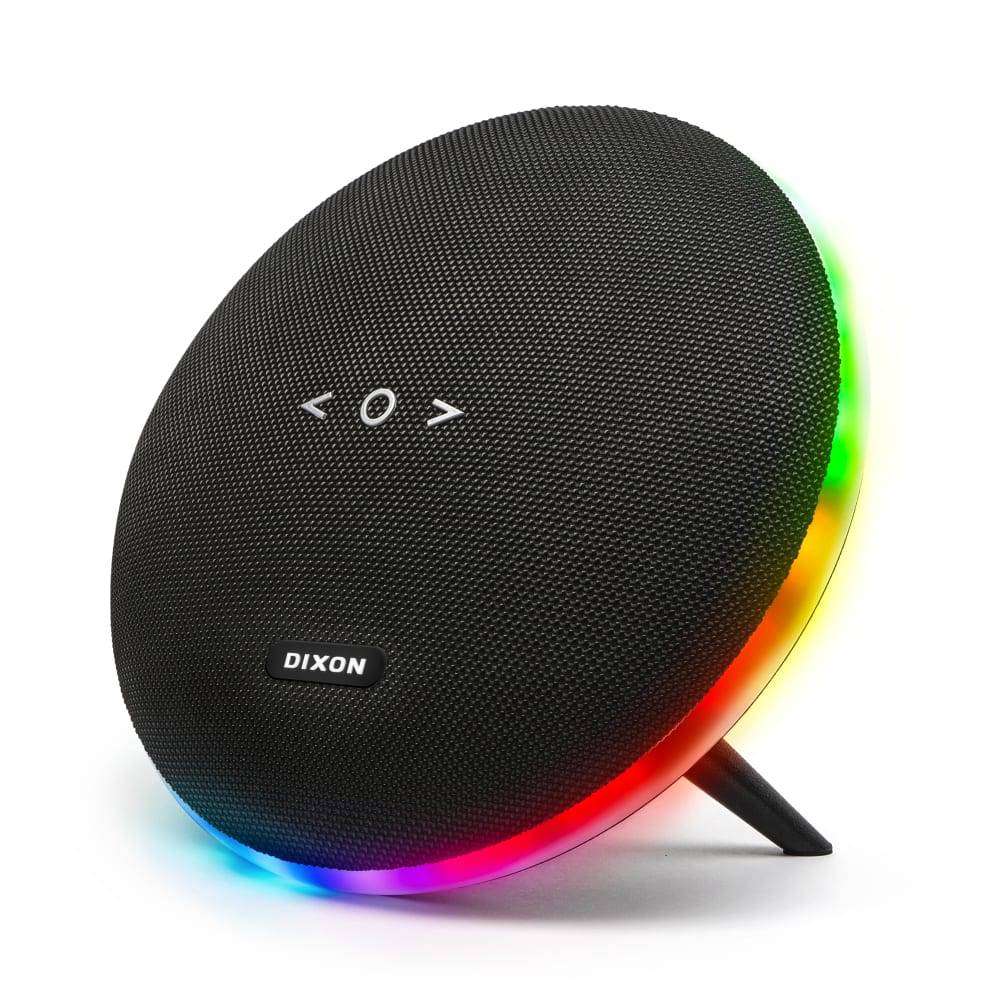Portable Bluetooth Speaker | Loud Bass | LED Lights | Long Battery | New Open Box - Dixon OS876