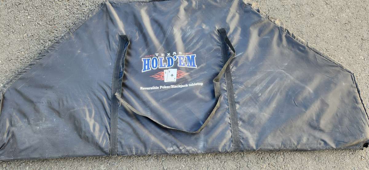 Foldable Texas Holdem 48" Poker Table Top 8 players