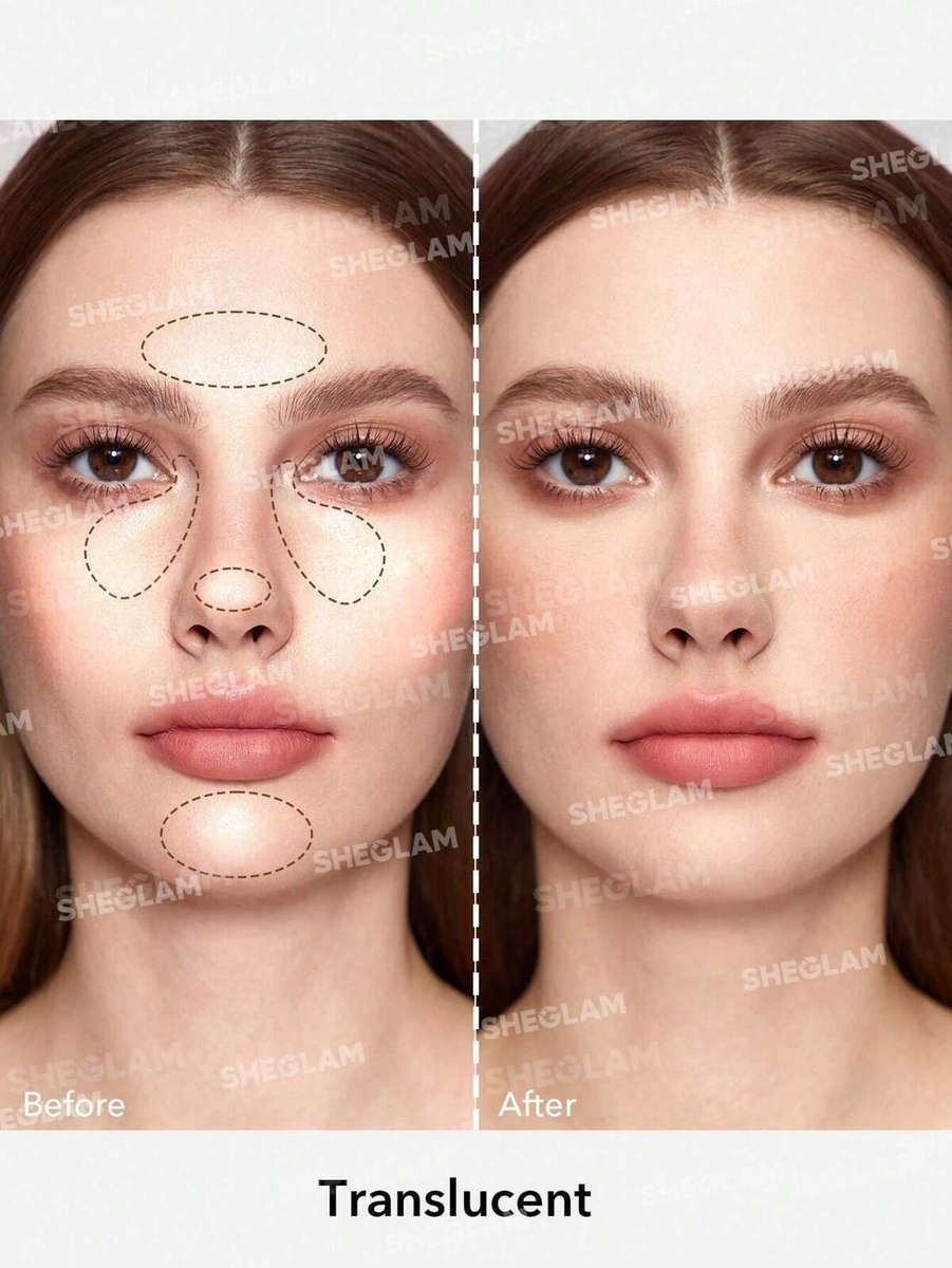 SHEGLAM Baked Glow Setting Powder - Transculent