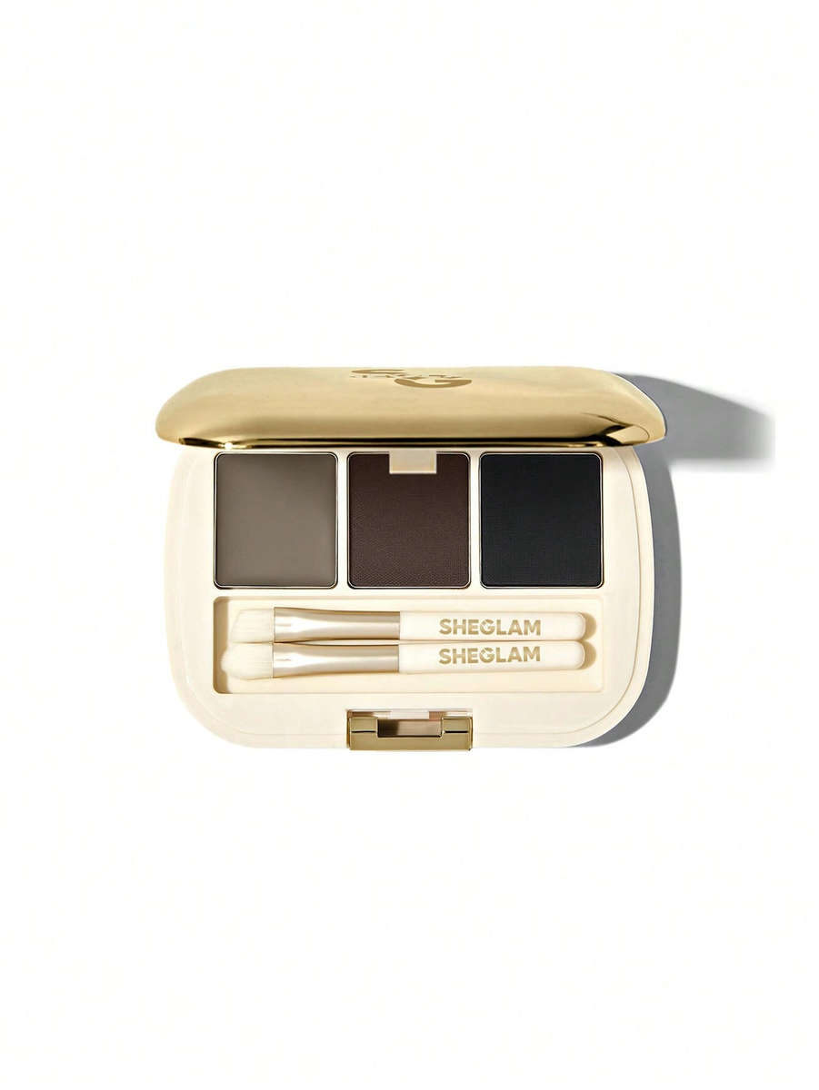 SHEGLAM Full-Filled Eyebrow Expert Palette - 101 Dark Brown