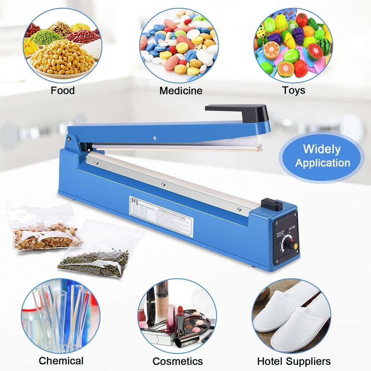 200mm Impulse Sealer (Plastic Sealing Machine)