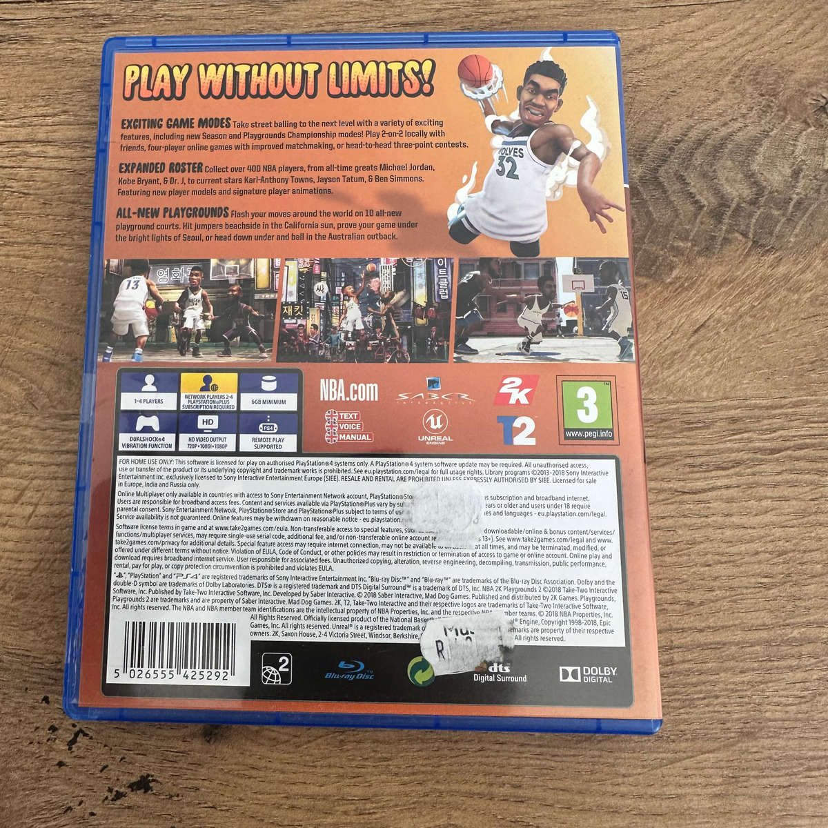 NBA 2K PLAYGROUNDS - PS4