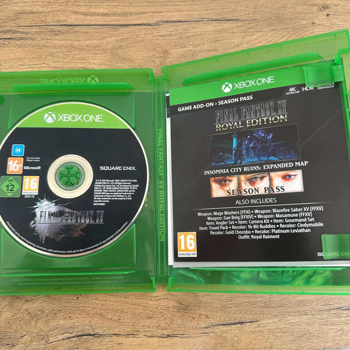 Final FantasyXV  Xbox One