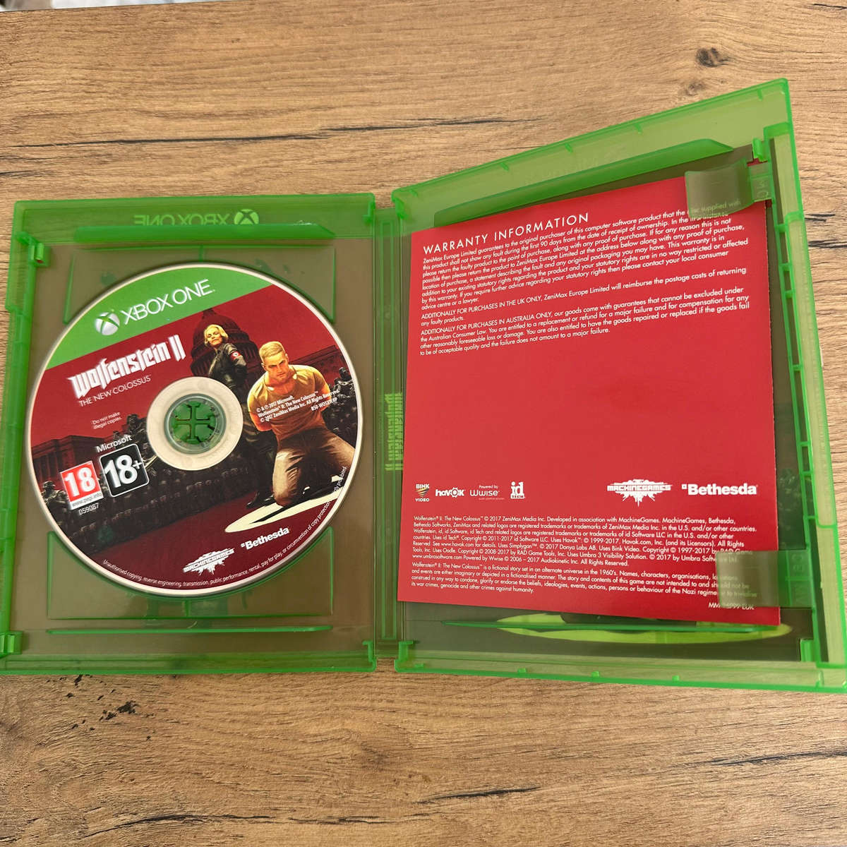 WolfensteinII: The New Colossus - Xbox One