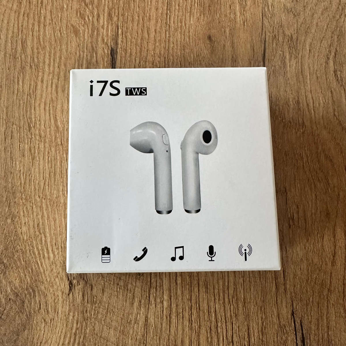 I7S Bluetooth Wireless Earphones  (In Ear) - ROSE GOLD