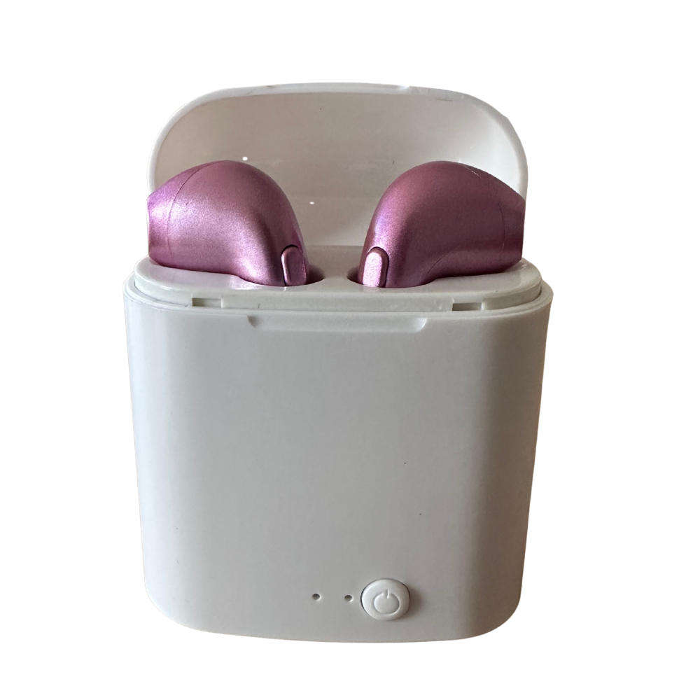 I7S Bluetooth Wireless Earphones  (In Ear) - ROSE GOLD