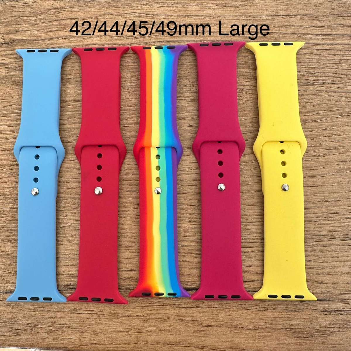 42/44/45/49mm Straps for Apple Watch - Medium-Large (Pack of 5)