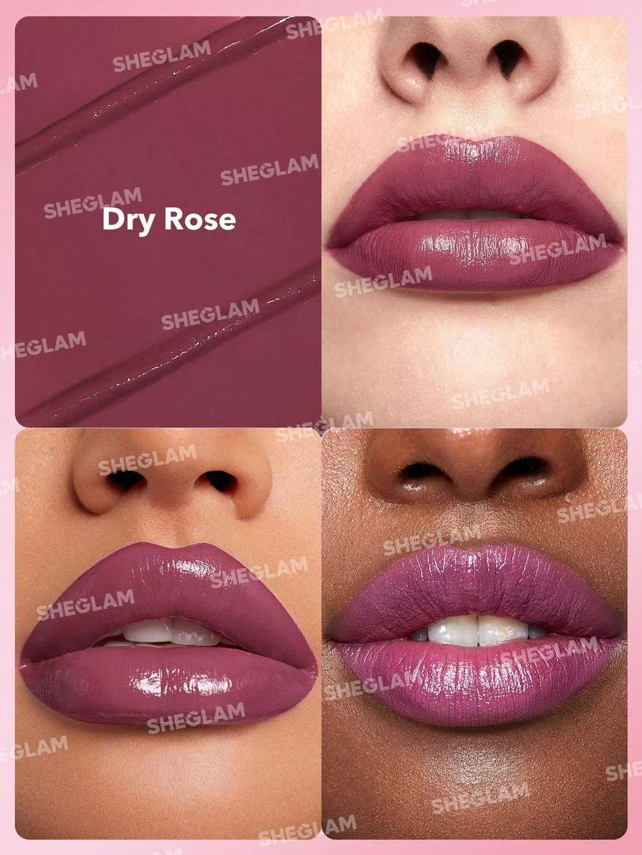 SHEGLAM Creme Allure Lipstick - Dry Rose