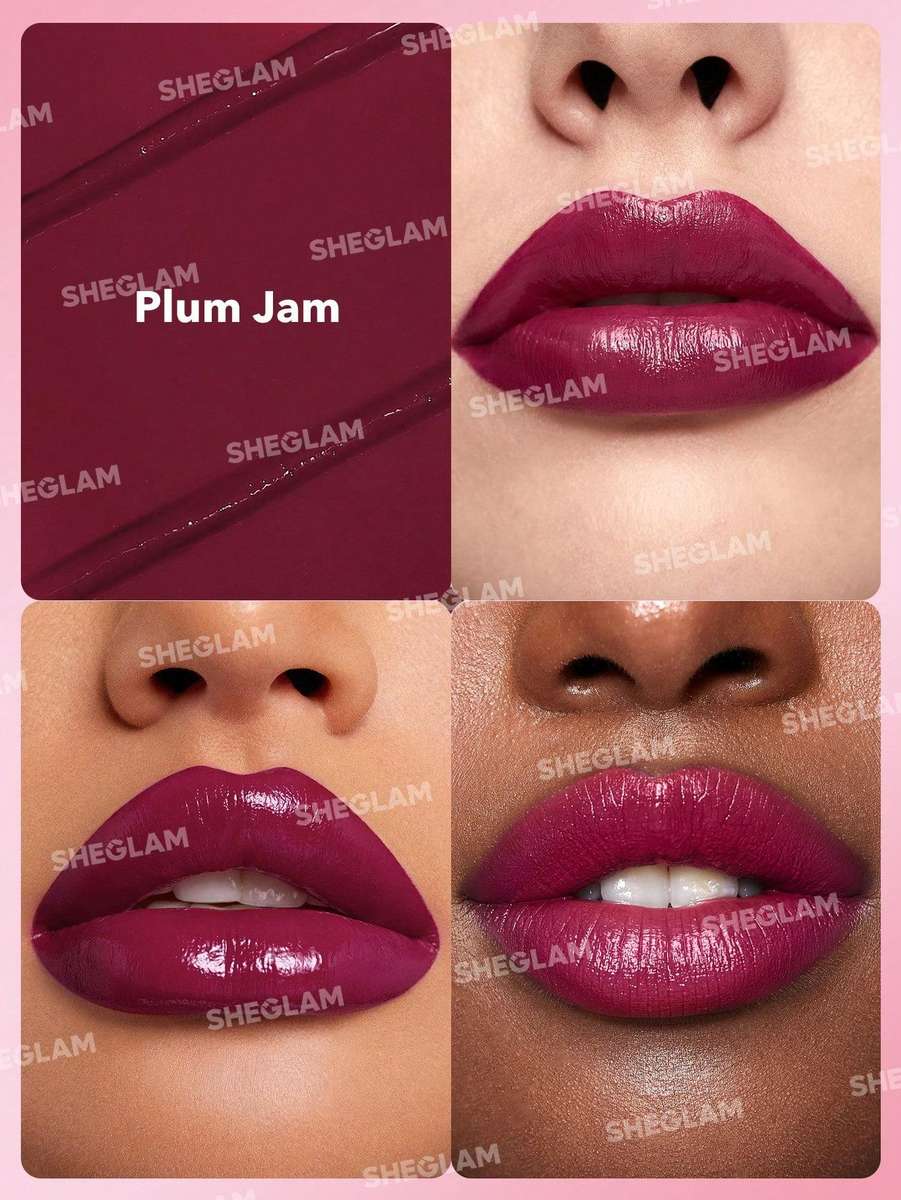 SHEGLAM Creme Allure Lipstick - Plum Jam