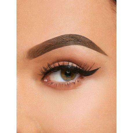 Sheglam Waterproof Tinted Eyebrow Cream with Tapered Brush - Soft Brown