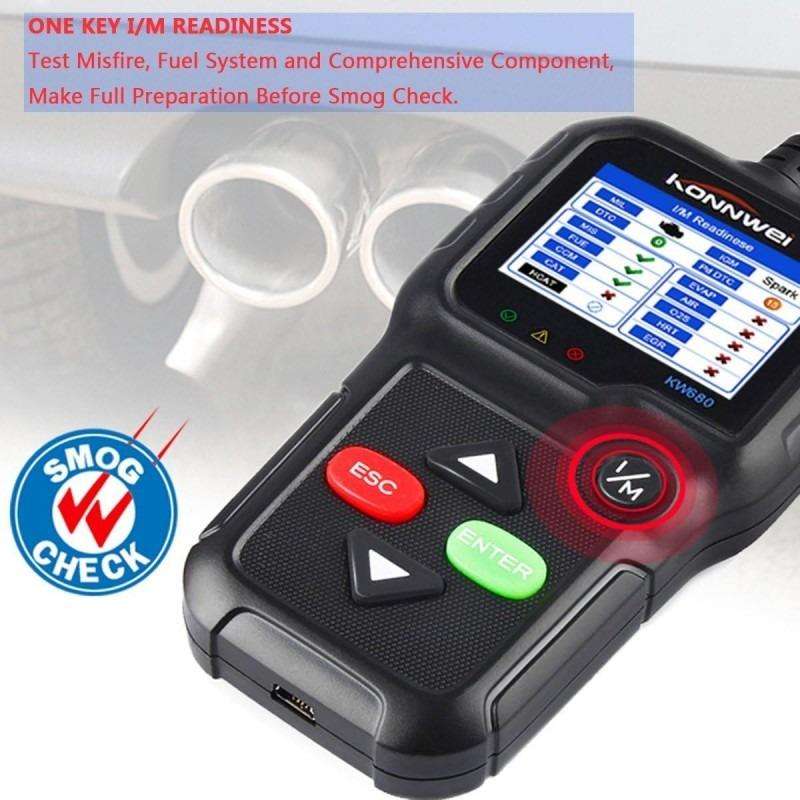 KONNWEI KW680 OBD2 OBDII Car Diagnostic Scanner - (Open Box)