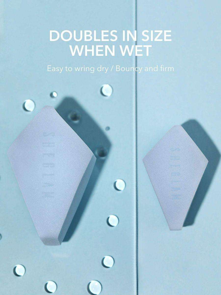 SHEGLAM Multi-Faceted Makeup Sponge - Baby Blue