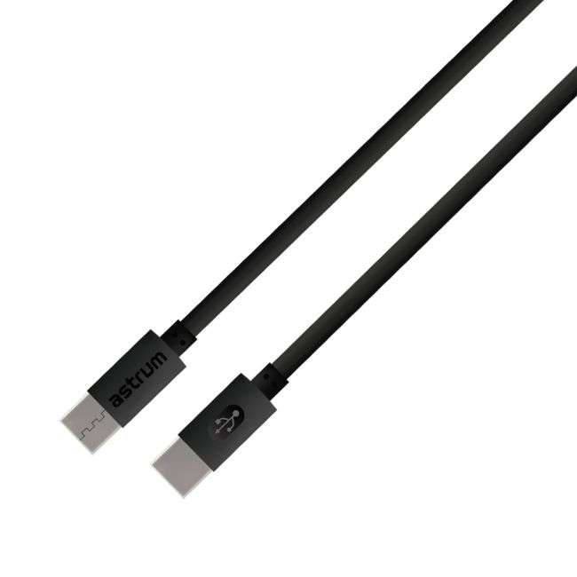 Astrum USB-C to USB-C 60W Cable 1 Meter