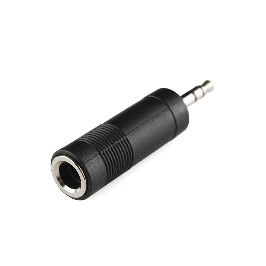 6.3mm Female to 3.5mm Stereo Male Audio Adapter