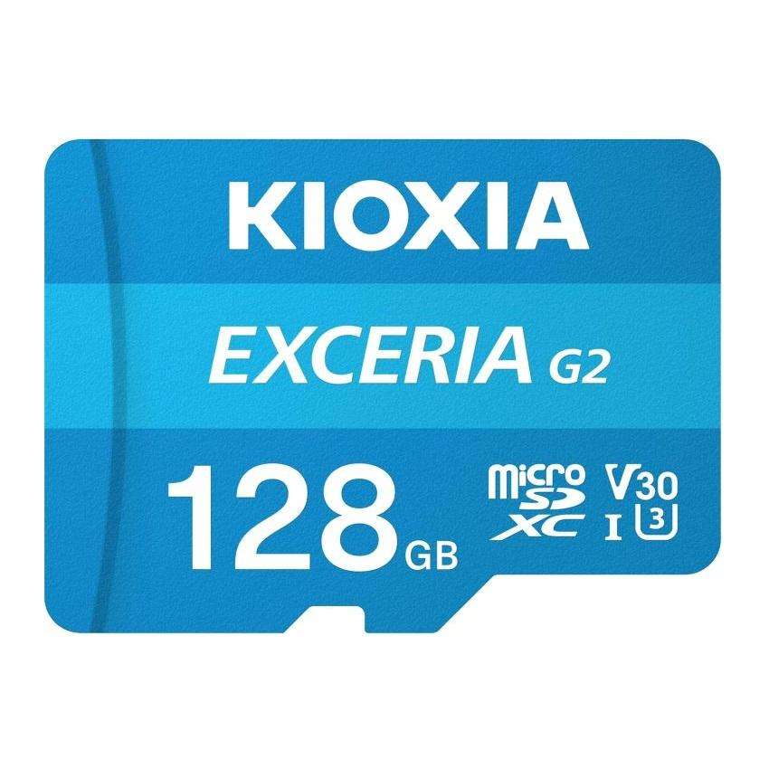 Kioxia Exceria G2 128GB microSDXC UHS-I Card Class10 100MB/s
