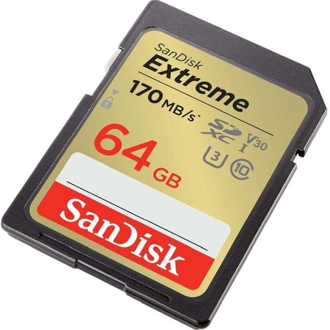 Sandisk 64GB Extreme SDXC Card 170MB/s