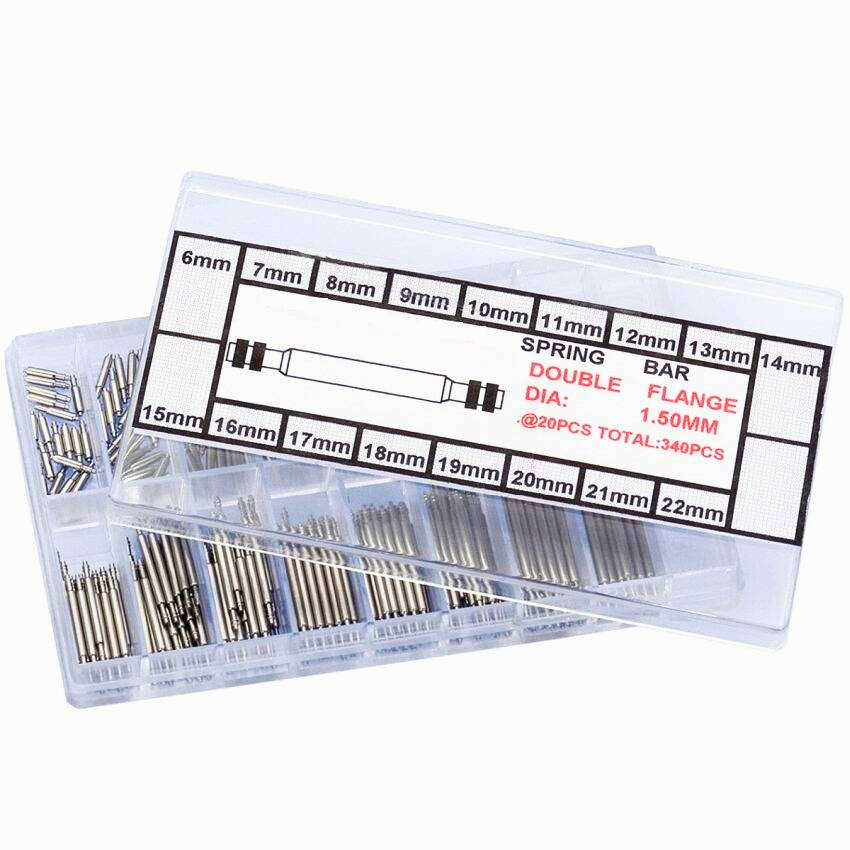 Watch Spring Bar Set 6mm To 22mm | 340 Pieces
