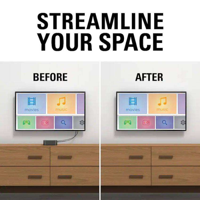 Universal Large Media Player Mount  Wall & VESA Compatible