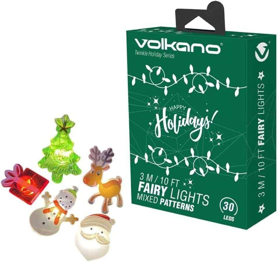 Volkano Twinkle Holiday Series LED Fairy Light 3 Meter
