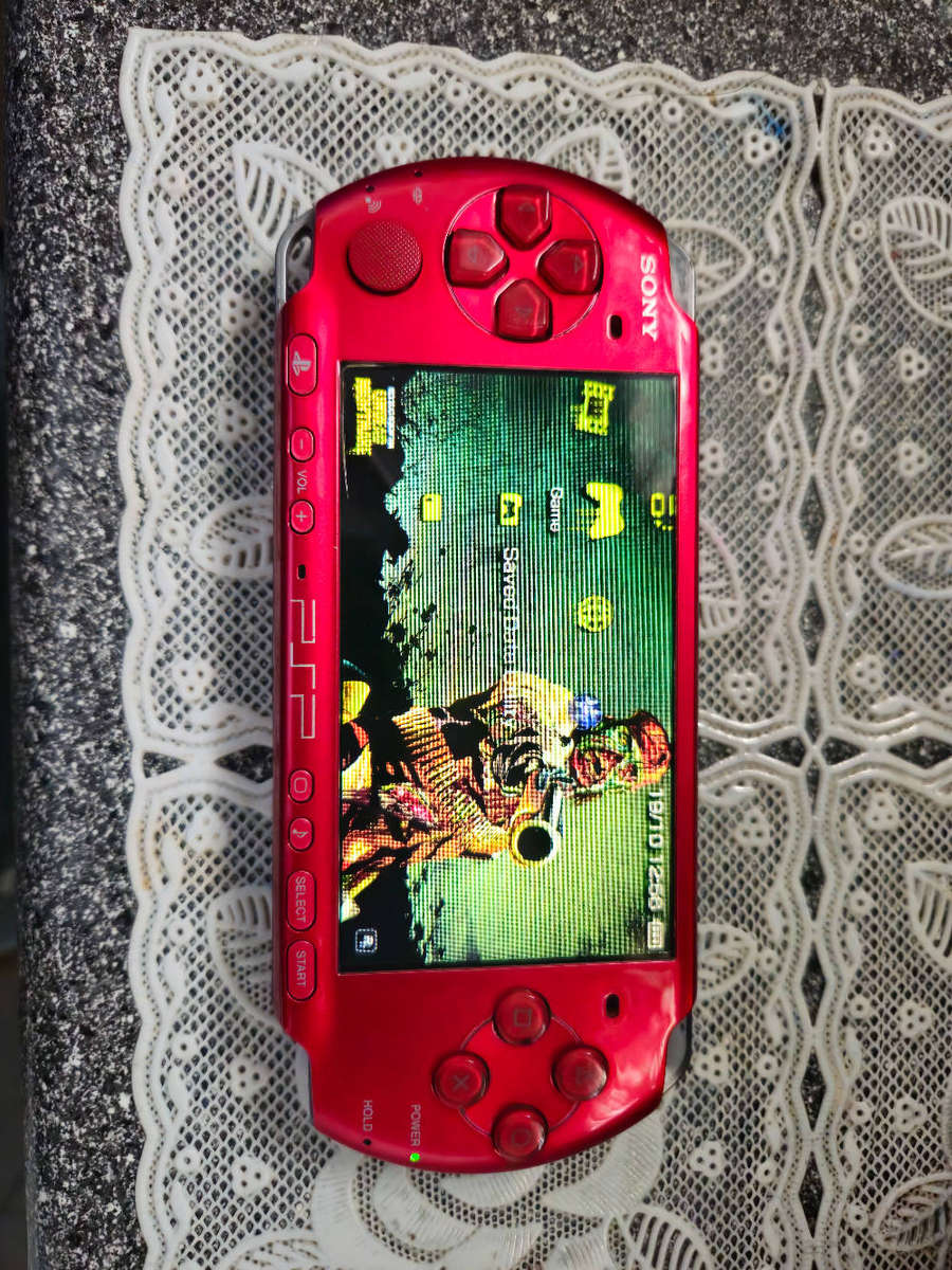 PlayStation Portable (PSP)  Radiant Red PSP 3004 Model Pre-Owned